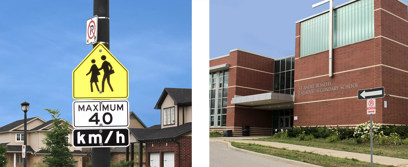 School Parking Lots INPS Traffic